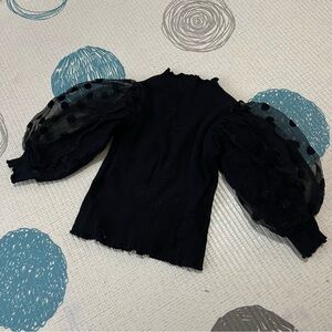 Puff Sleeve Top for Girls